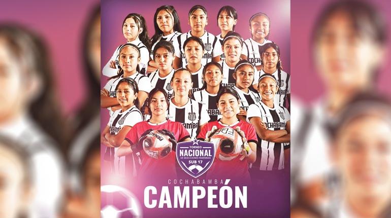 La selección de Cochabamba. | FBF.