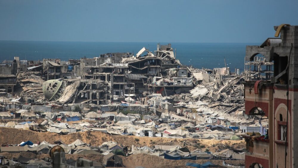 Protestas y advertencias contra el plan israelí de tomar la ciudad de Gaza | Radio-Canada.ca