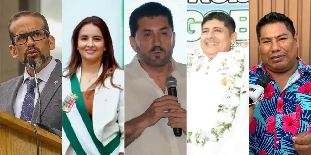 Subnacionales: cinco candidatos, entre exministros, líderes y ...