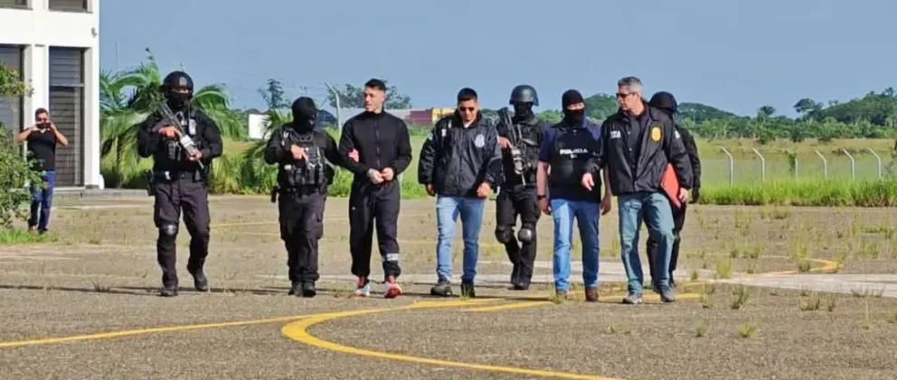 El Gobierno, con el respaldo de la cooperación internacional, trabaja para desarticular la banda internacional dirigida por el narcotraficante, Sebastián Marset. Foto Unitel