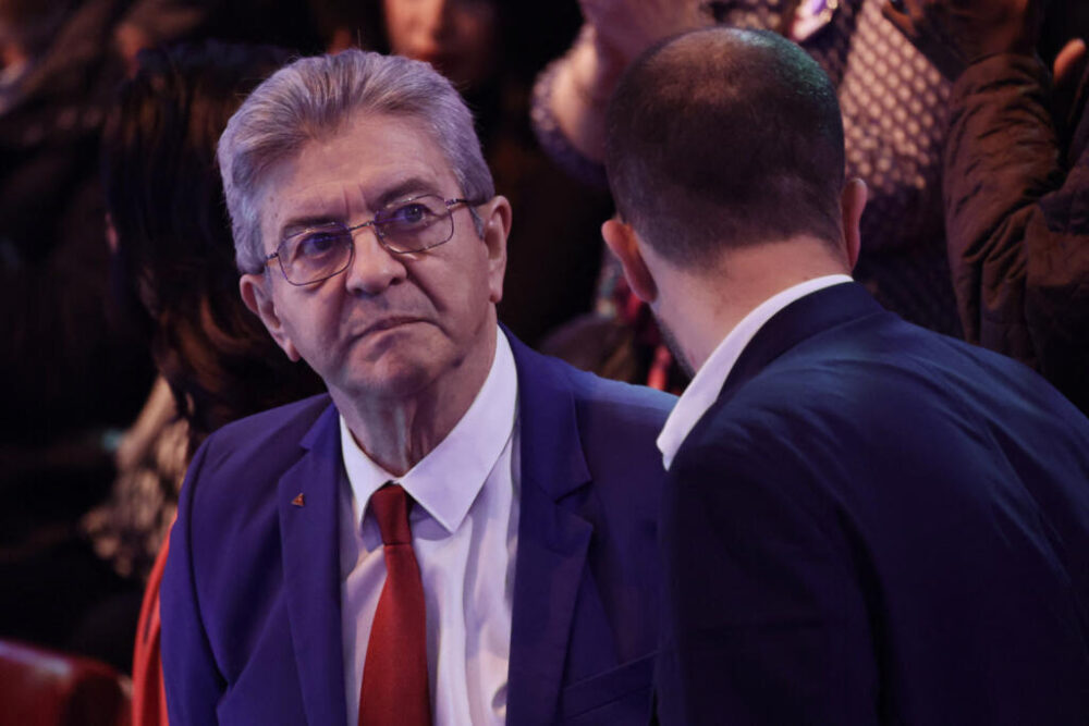 Jean-Luc Mélenchon, líder de la Francia Insumisa en Paris, el 30 de enero de 2026.