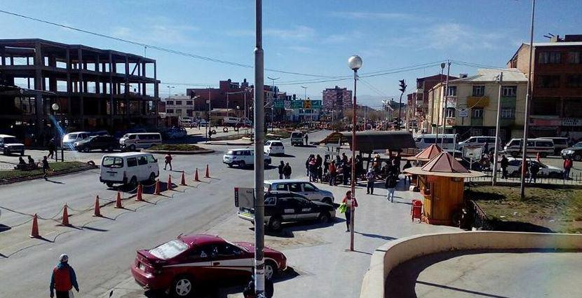 sector de la Exterminal de Buses