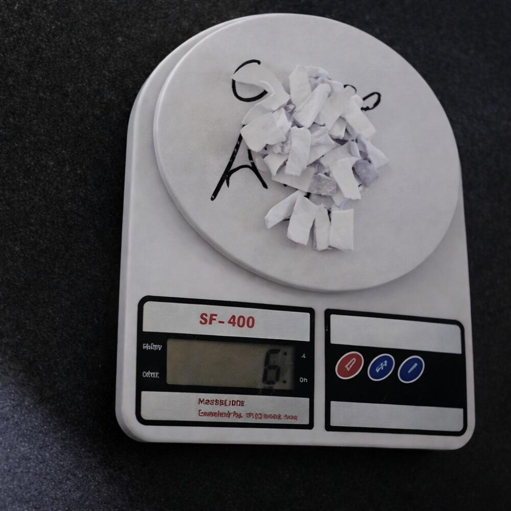 las muestras del delito