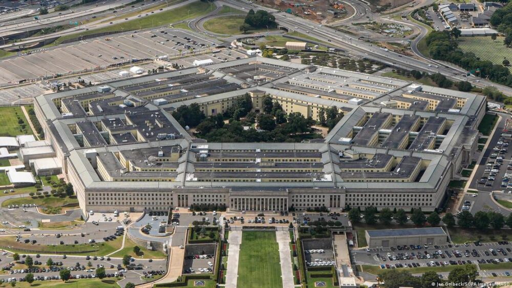 EE. UU., Arlington, septiembre de 2025 | Vista áerea del Pentágono. EE. UU., Arlington, septiembre de 2025 | Vista áerea del Pentágono.