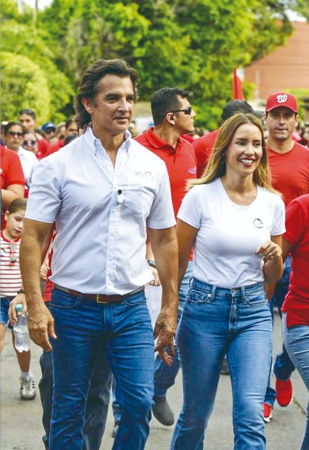 Roxana del Río, esposa de 'Mamén' Saavedra: “Sé con quién estoy casada, es un hombre sano y honesto"