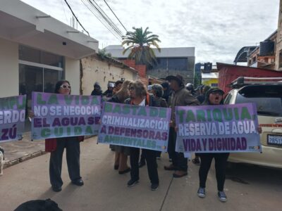 Vigilia nacional en defensa de Tariquía: Organizaciones exigen frenar proyecto Domo Oso X3 y consulta previa