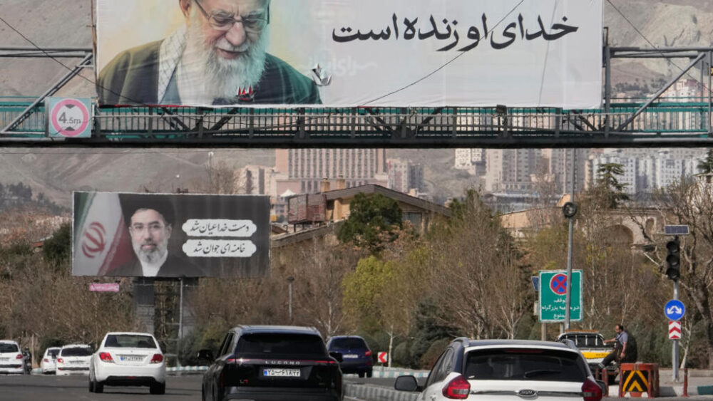 Una autopista de Teherán, en Irán, el martes 24 de marzo de 2026.