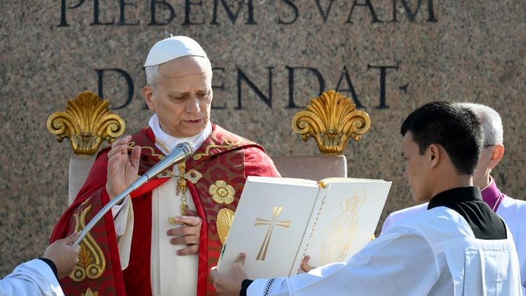 Celebración de la misa del Domingo de Ramos