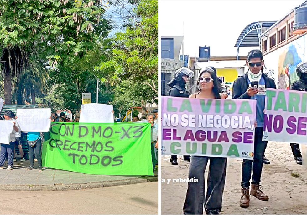 TARIJA. Sectores a favor y en contra de la actividad petrolera en Tariquía.