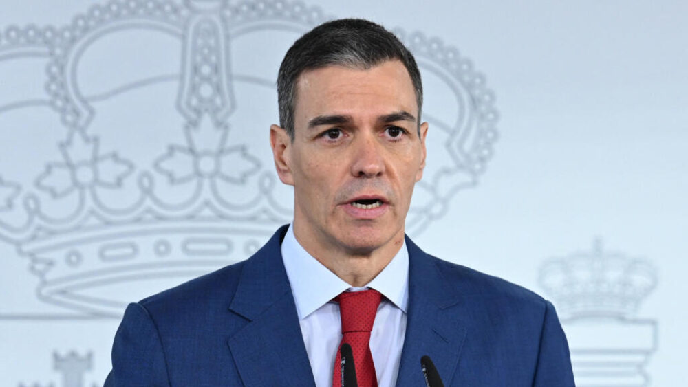 El presidente del Gobierno español, Pedro Sánchez, el 4 de marzo en la Moncloa, Madrid. (foto de archivo)