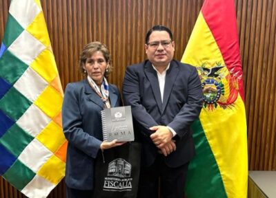 La Paz: Fiscal General y contralora sostienen reunión de coordinación interinstitucional para fortalecer la lucha contra la corrupción