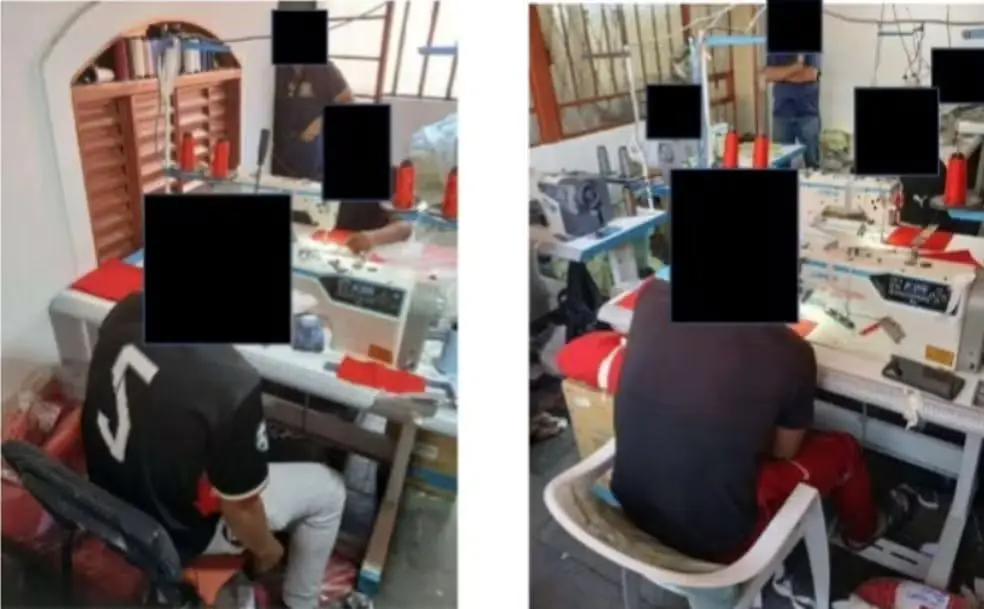 Autoridades brasileñas rescataron a 29 bolivianos. FOTO: PLUS