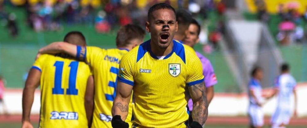 El venezolano Perozo marcó el primer tanto de ABB en el campeonato de la División Profesional. El venezolano Perozo marcó el primer tanto de ABB en el campeonato de la División Profesional.