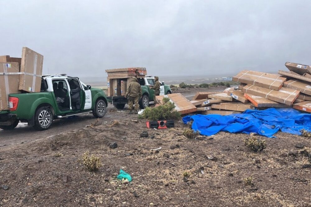 Chile intensifica la lucha contra el contrabando en zonas fronterizas con Bolivia- Chile intensifica la lucha contra el contrabando en zonas fronterizas con Bolivia