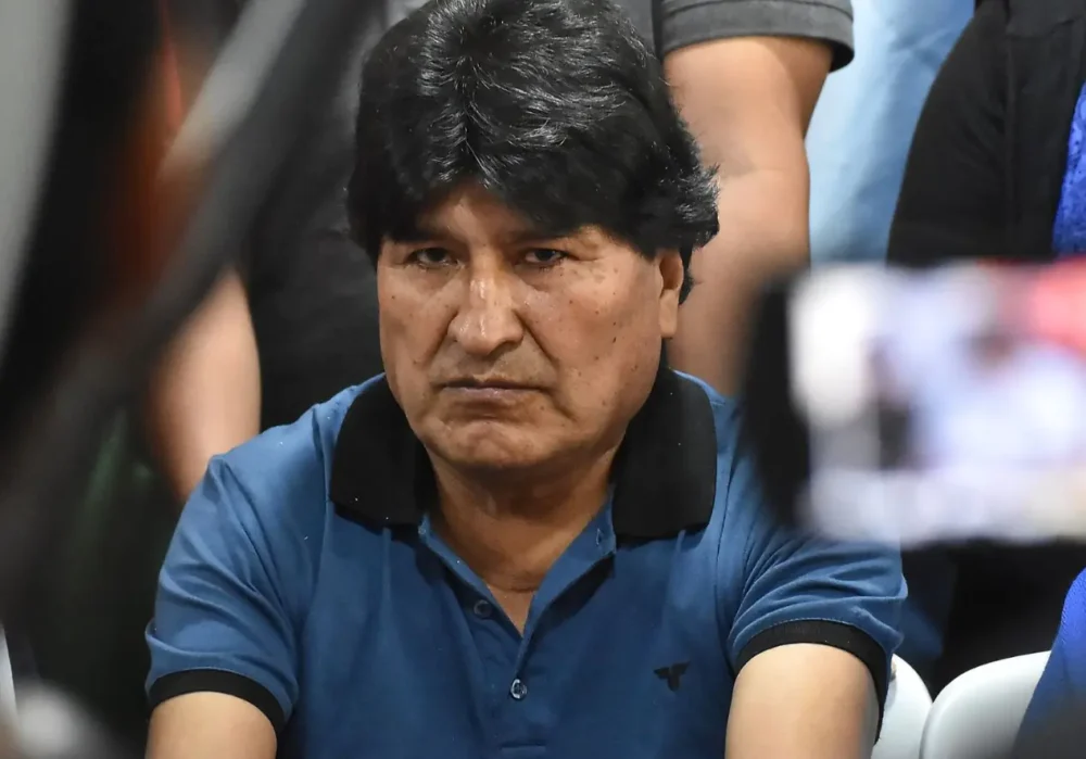 Evo Morales, expresidente del Estado. Foto: DTV.