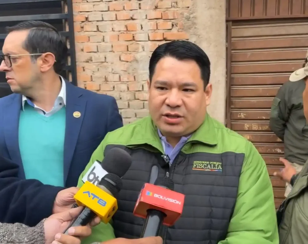 El fiscal general, Roger Mariaca/Captura de Pantalla