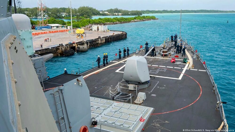 Base militar en islas Chagos. Base militar en islas Chagos.