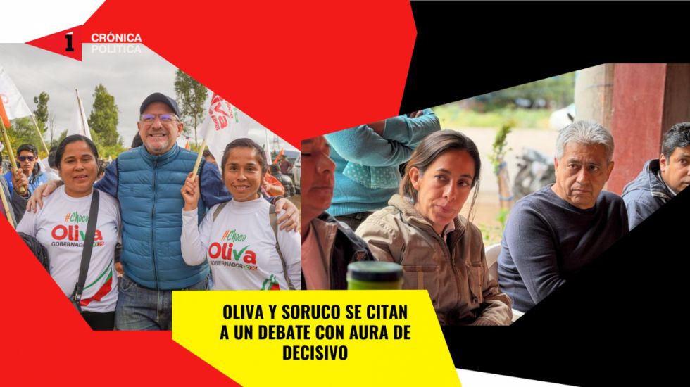 Oliva y Soruco se citan en un debate con aura de “decisivo”