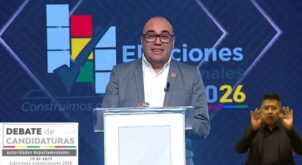 El presidente del TSE inaugura este domingo los debates rumbo al balotaje de las Subnacionales.