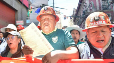 La COB advierte con “medidas de hecho” tras vencer plazo del gobierno para responder al pliego petitorio