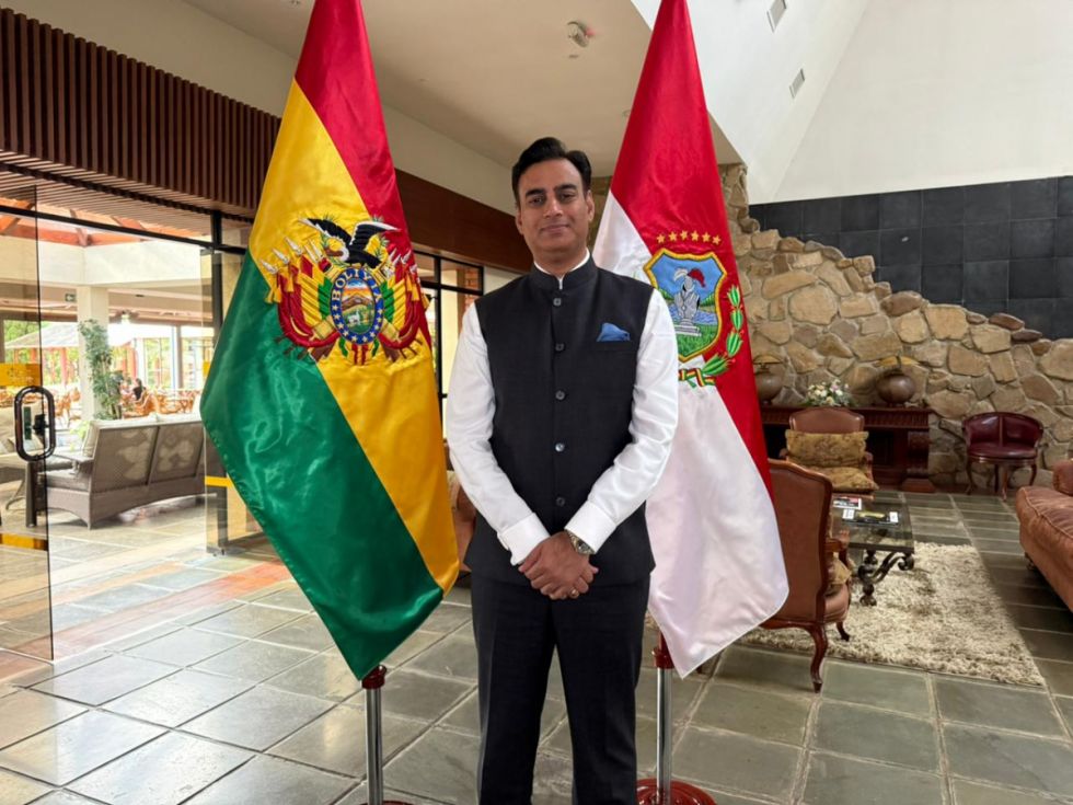 Embajador de la India destaca potencial de Tarija y apunta a fortalecer vínculos económicos y culturales Embajador de la India destaca potencial de Tarija y apunta a fortalecer vínculos económicos y culturales