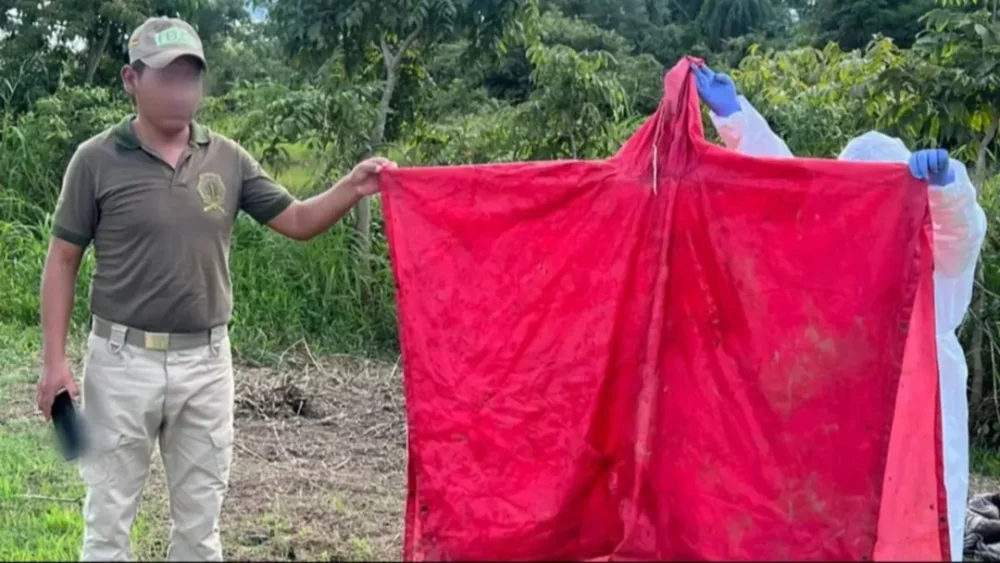 Beni: hombre hallado envuelto en sábana murió por asfixia