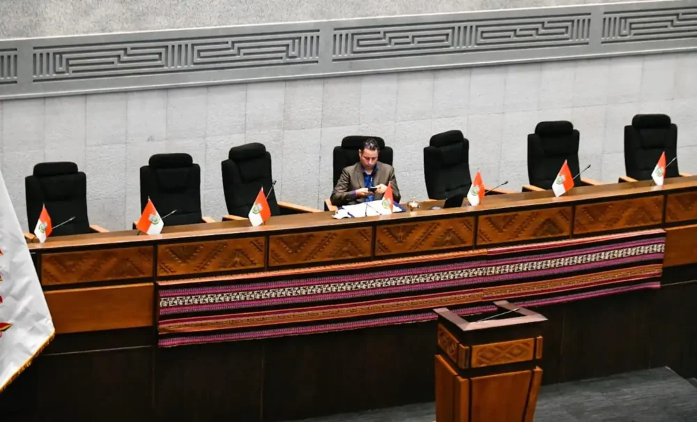 El vicepresidente Edmand Lara. Foto: APG