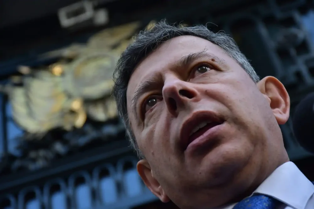 El presidente de la Cámara de Senadores, Diego Ávila. Foto: APG