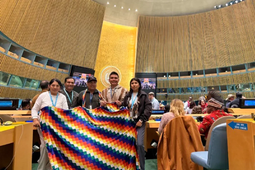 Representantes que asisten al Foro Permanente de la ONU. Foto: Nova