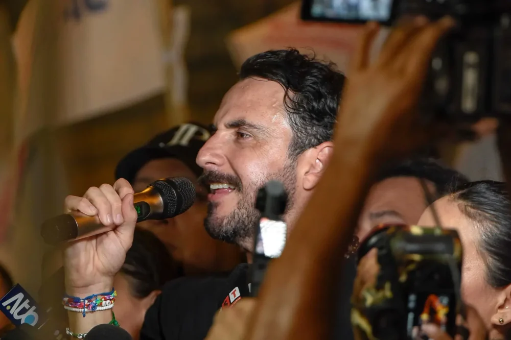 El gobernador electo de Santa Cruz, Juan Pablo Velasco/APG