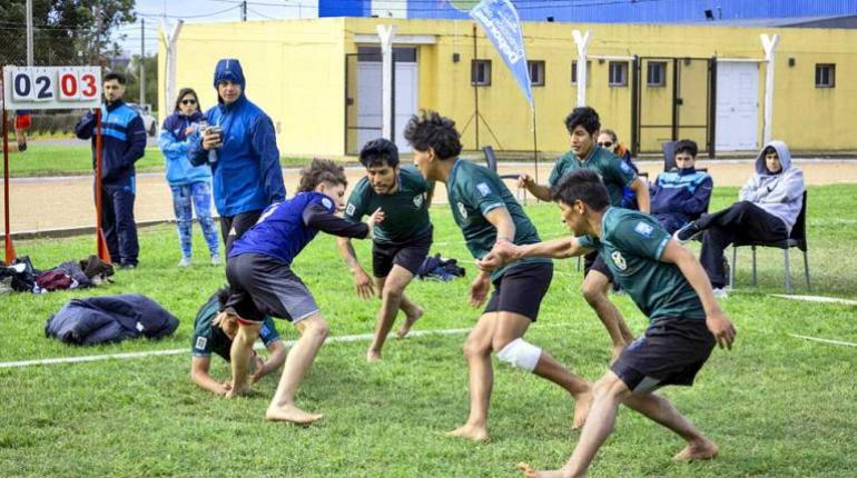 La participación de kadabbi de los deportistas bolivianos. | Kabaddi