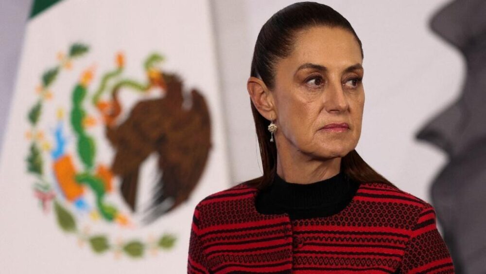 La presidenta mexicana Claudia Sheinbaum, el 30 de marzo de 2026 en Ciudad de México.