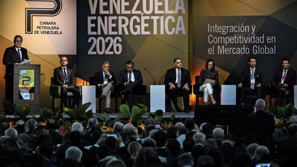 Una vista general del foro Venezuela Energética, celebrado el 27 de abril de 2026 en Caracas