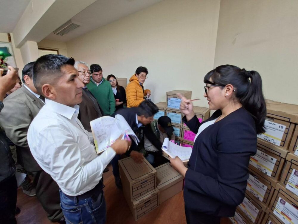 Alcalde electo Iván Quispe