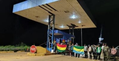 Tres puntos de bloqueo restringen acceso a San Ignacio de Velasco