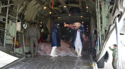 Viceministro: Privados pagan Bs 147.500 para trasladar alimentos a La Paz por puente aéreo debido a los bloqueos