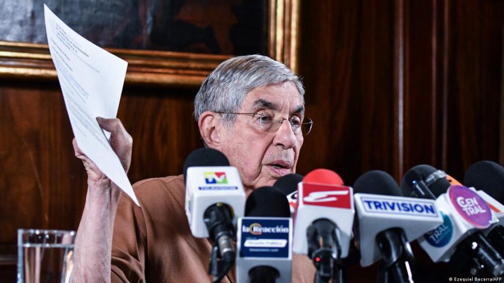 El expresidente Oscar Arias también fue castigado con la revocación de su visa por Estados Unidos. (Archivo: 01.04.2025) El expresidente Oscar Arias también fue castigado con la revocación de su visa por Estados Unidos. (Archivo: 01.04.2025)