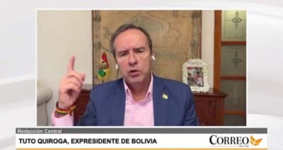 Tuto Quiroga: «No engañemos a la gente, es conspirativo»