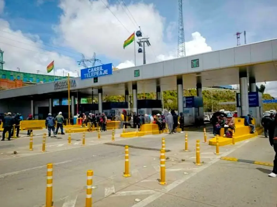 Un punto de peaje. Foto: Moinisterio de Obras Públicas