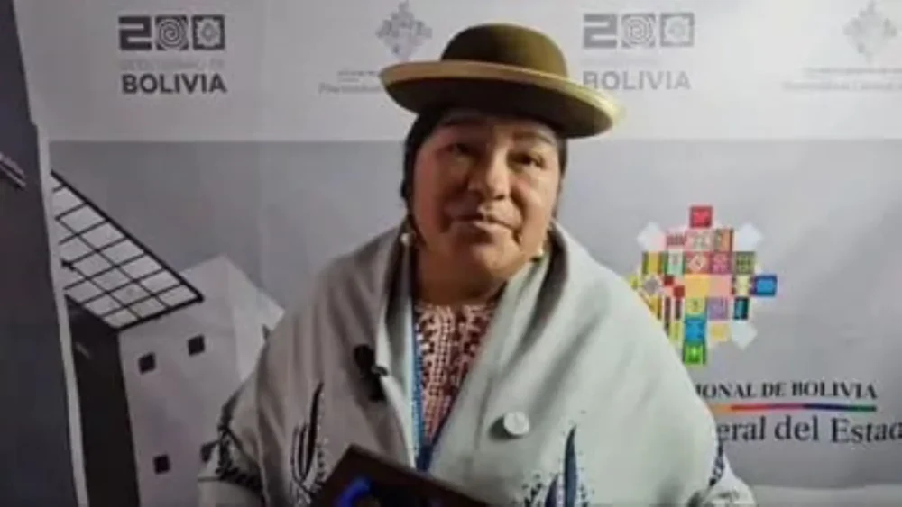 Virginia Ugarte, presidenta de Derechos Humanos de El Alto. FOTO: APDHEA