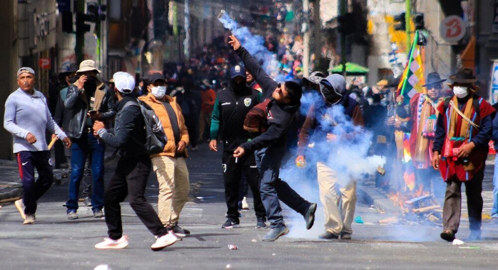 La Paz vivirá una nueva jornada marcada por conflictos y tensiones. Foto: EFE