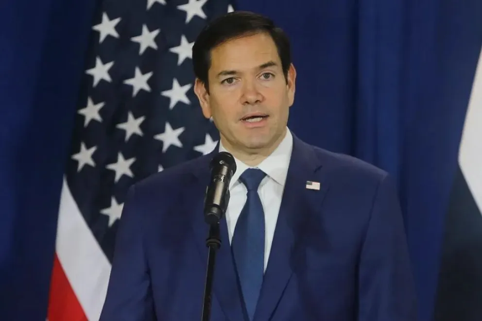 El secretario de Estado de Estados Unidos, Marco Rubio. Foto: EFE/ Carlos Lemos