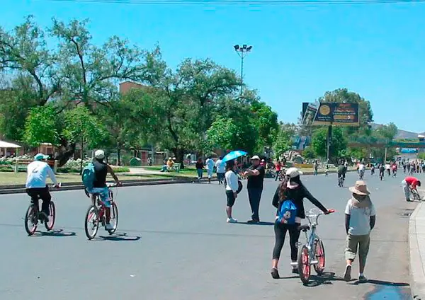 El primer Día del Peatón en Cochabamba será el 31 de mayo. FOTO: RRSS