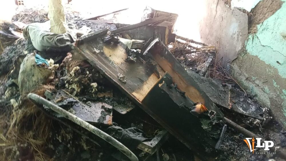 Imagen del incendio