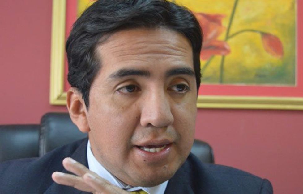 El nuevo ministro de Trabajo, Williams Bascopé.
