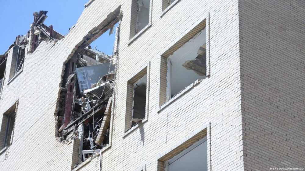 Irán, Teherán, 2026 | Edificio destruido tras ataques aéreos estadounidenses e israelíes Irán, Teherán, 2026 | Edificio destruido tras ataques aéreos estadounidenses e israelíes