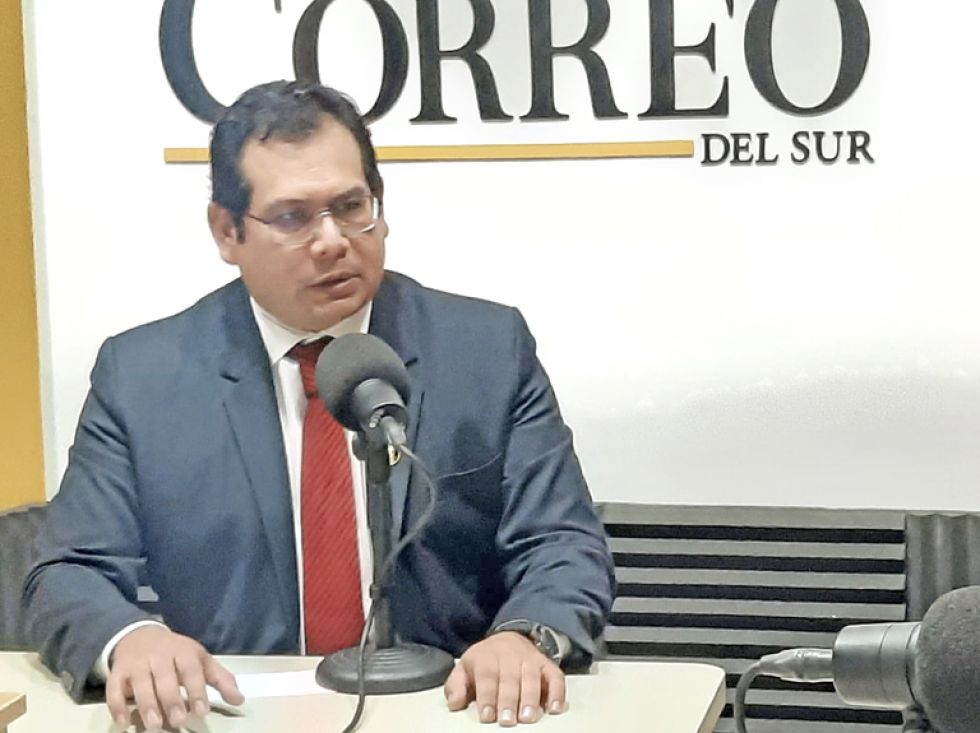 CHUQUISAQUEÑO. Roberto Castro, presidente de la Cámara de Diputados.