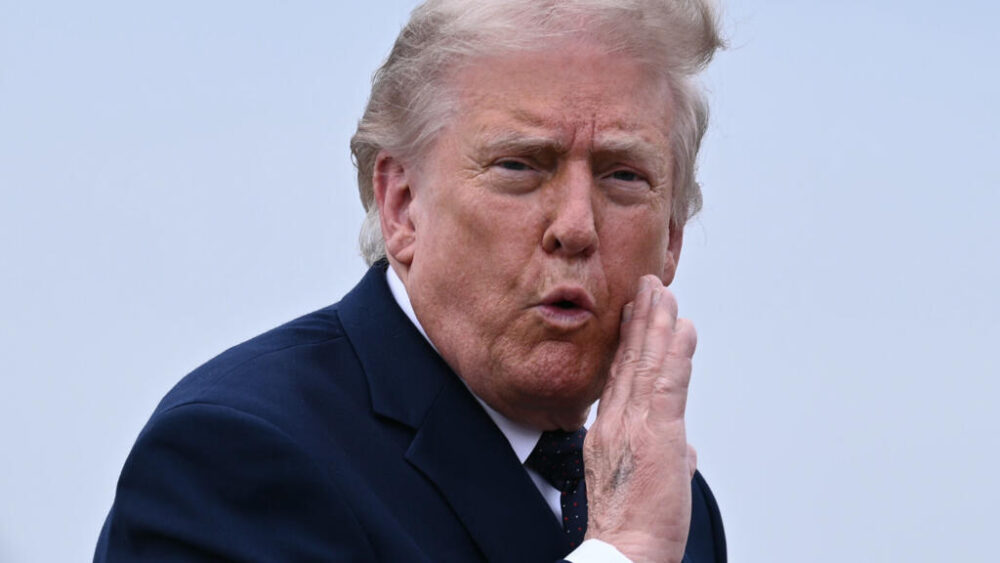 El presidente estadounidense, Donald Trump, el 22 de mayo de 2026 en Morristown