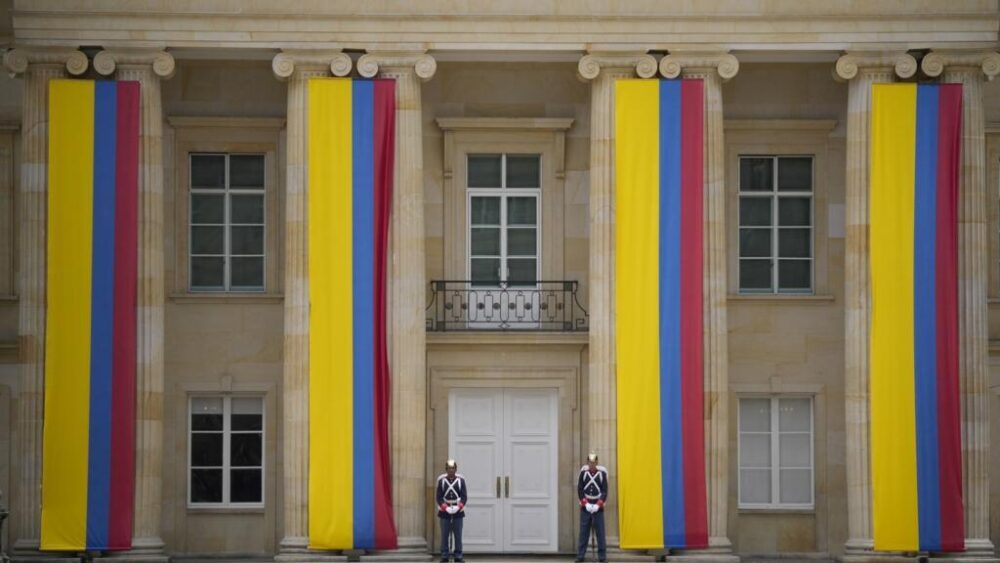 Bogotá, el Palacio de Nariño, sede de la presidencia y del Gobierno, agosto de 2022.