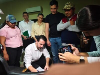 San Julián: Gobierno y Gobernación firman acuerdo con parte de los movilizados, pero se mantiene el bloqueo en la ruta Santa Cruz – Beni